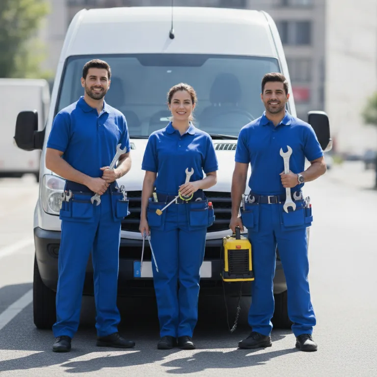 Industriewäscherei Team in Hattingen